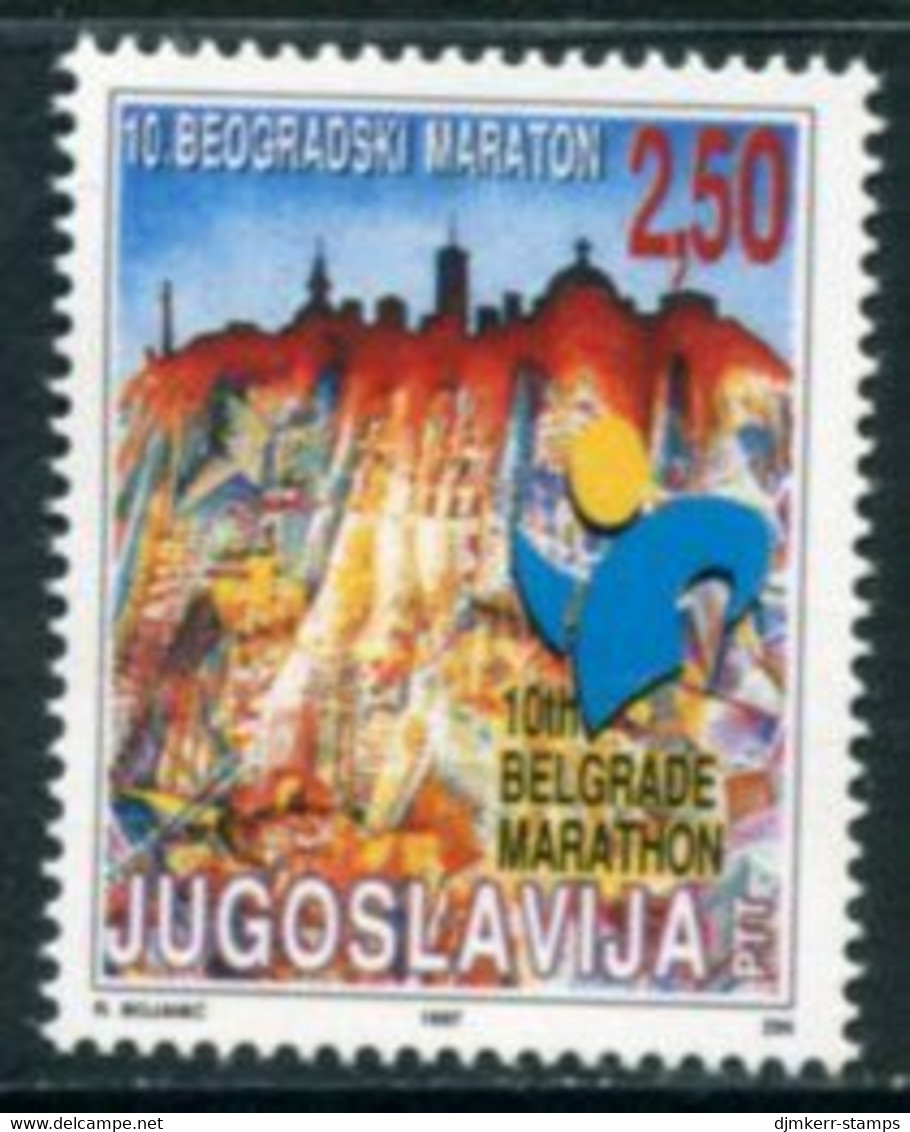 YUGOSLAVIA 1997 Belgrade Street Marathon MNH / **.  Michel 2815 - Ungebraucht