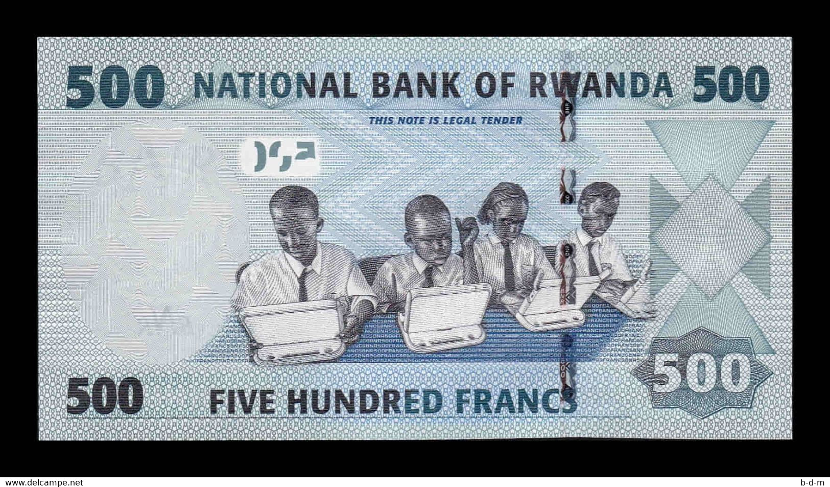Ruanda Rwanda 500 Francs 2013 Pick 38 SC UNC - Rwanda