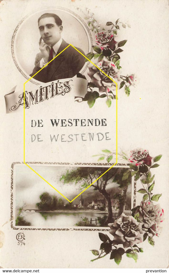 Amitiés De WESTENDE - Carte Circulé - Westende