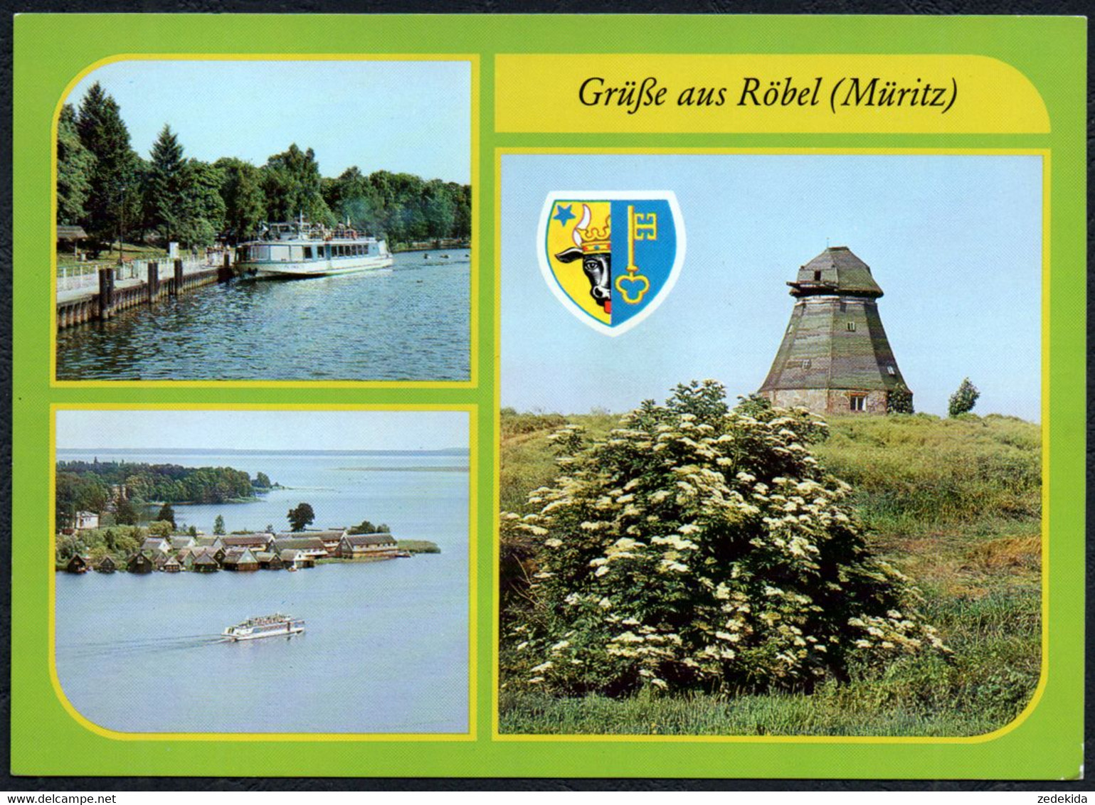 F5422 - Röbel Müritz - Bild Und Heimat Reichenbach Qualitätskarte - Röbel