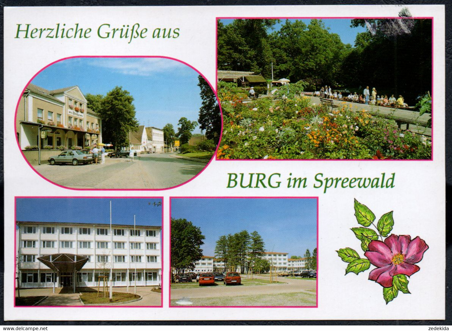 A3391 - Burg Spreewald - Bild Und Heimat Reichenbach Qualitätskarte - Burg (Spreewald)