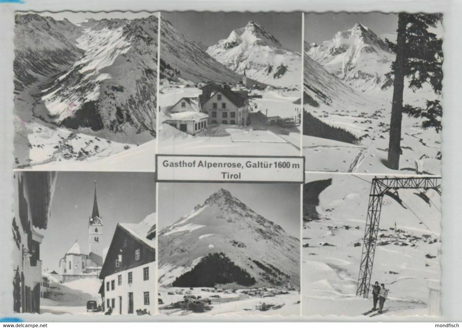 Galtür 1966 - Gasthof Alpenrose - Galtür