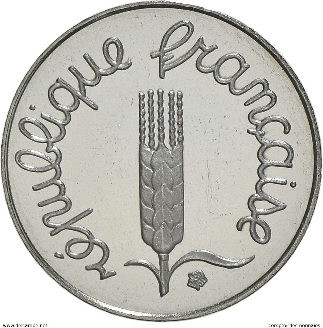 Monnaie, France, Épi, Centime, 2001, Paris, Proof, SPL+, Acier Inoxydable - Essais, Piéforts, épreuves & Flans Brunis