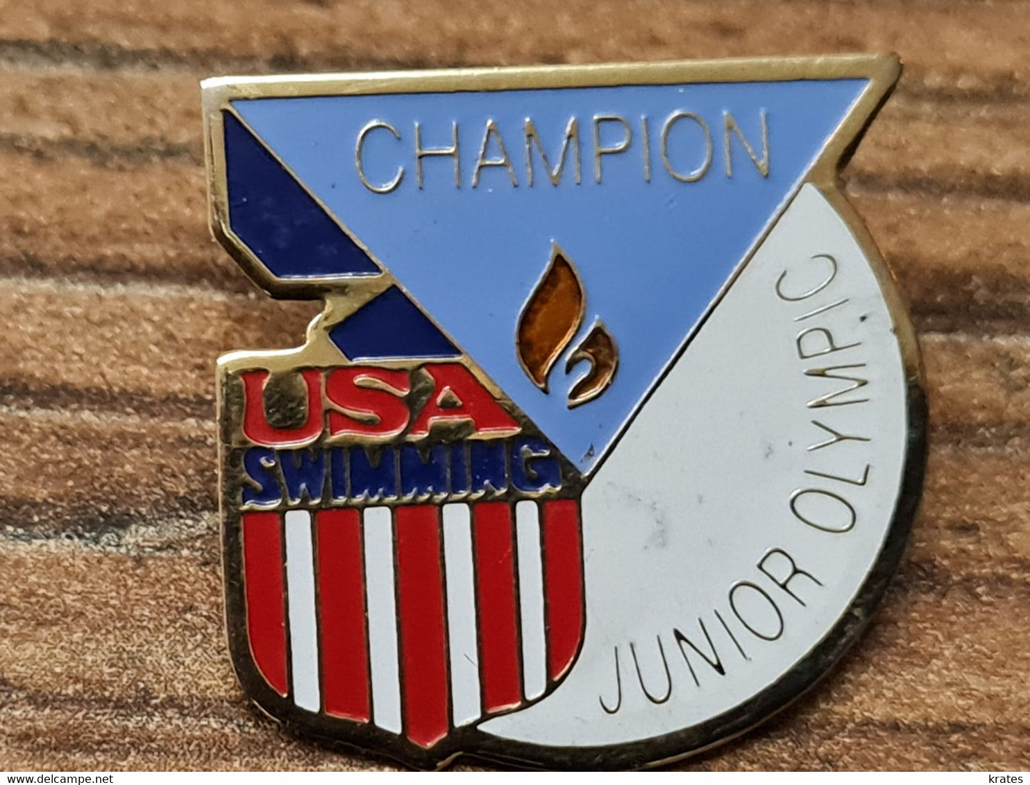 Old Pins, Badge  - USA, Swimming, Junior Olympic - Natation