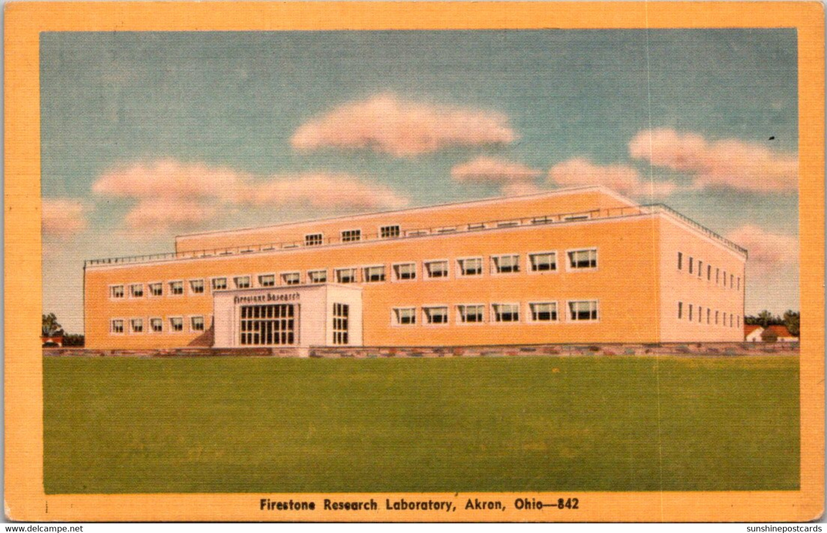 Ohio Akron Firestone Reserach Laboratory Dexter Press - Akron