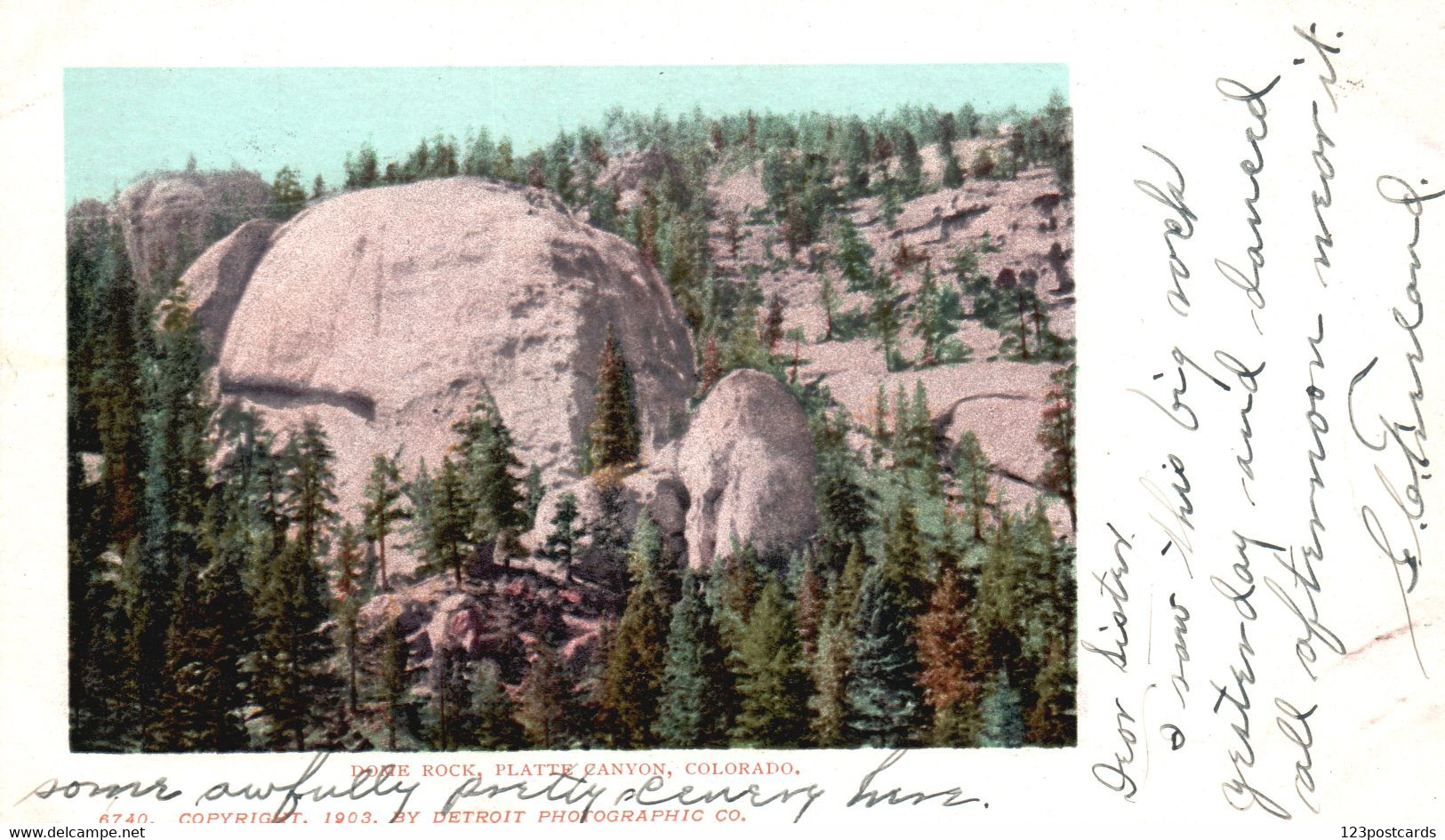 Dome Rock - Platte Canyon, Colorado - RARE! - Rocky Mountains