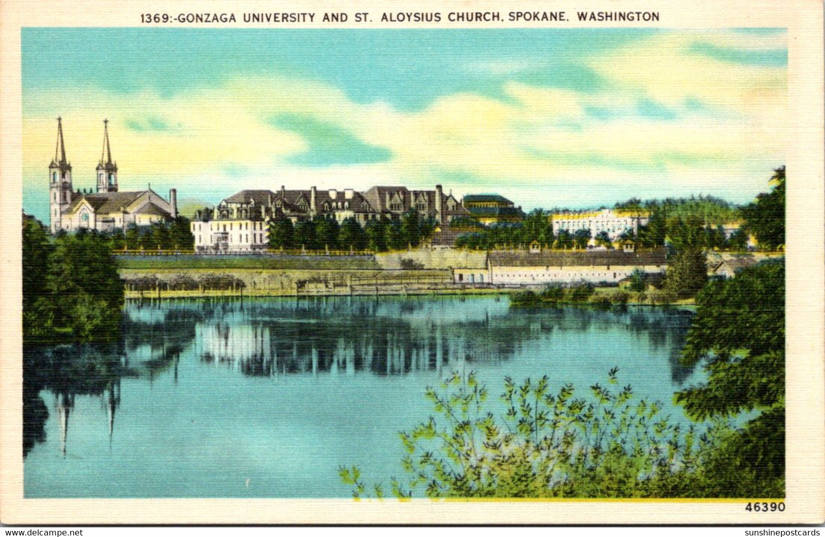 WashingtonSpokane Gonzaga University And St Aloysius Church - Spokane