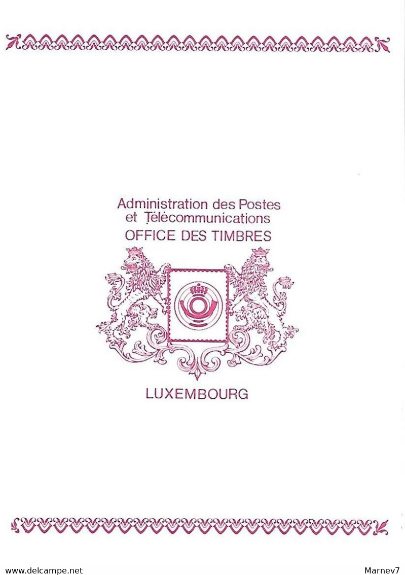 LUXEMBOURG -  3 Encarts Doubles - Yvert 993 (1981) - 1015 ( 1982) - 1088 (1983) - Joyeux Noël - Heureuse Année - Briefe U. Dokumente