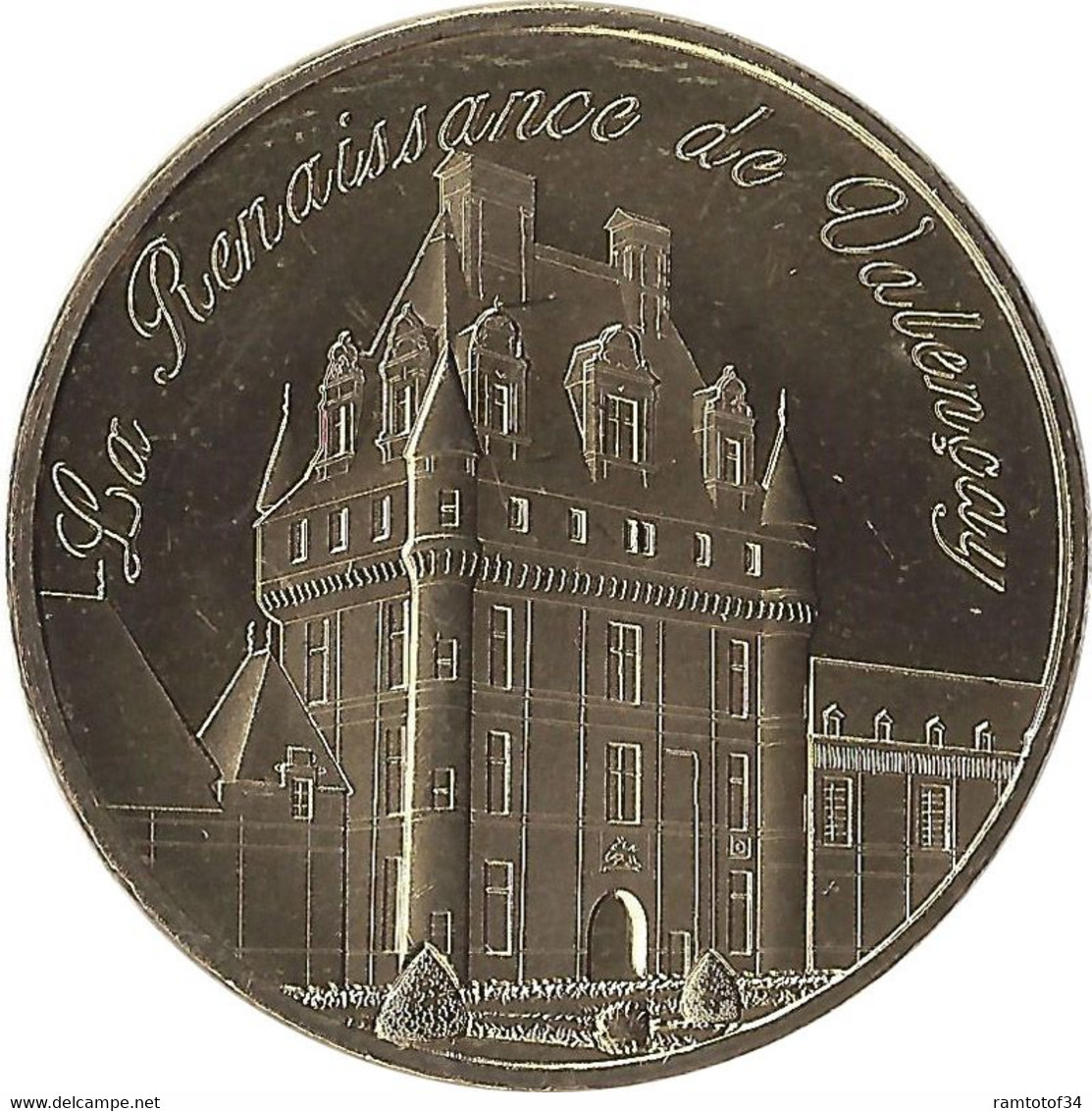 2019 MDP237 - VALENCAY - Le Château De Valençay 3 (La Renaissance De Valençay) / MONNAIE DE PARIS - 2019