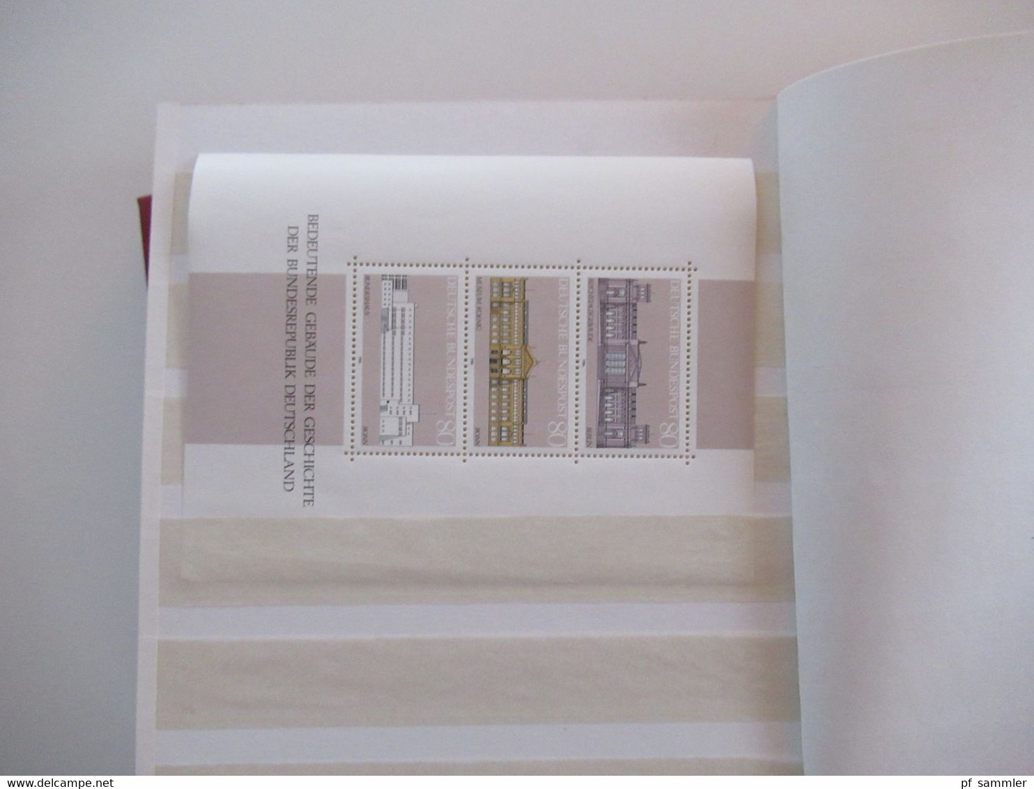 BRD ** / postfrisch 2 kleine Steckbücher mit Marken der Jahre 1959 - 1994 auch Blocks! viele Marken / Stöberposten