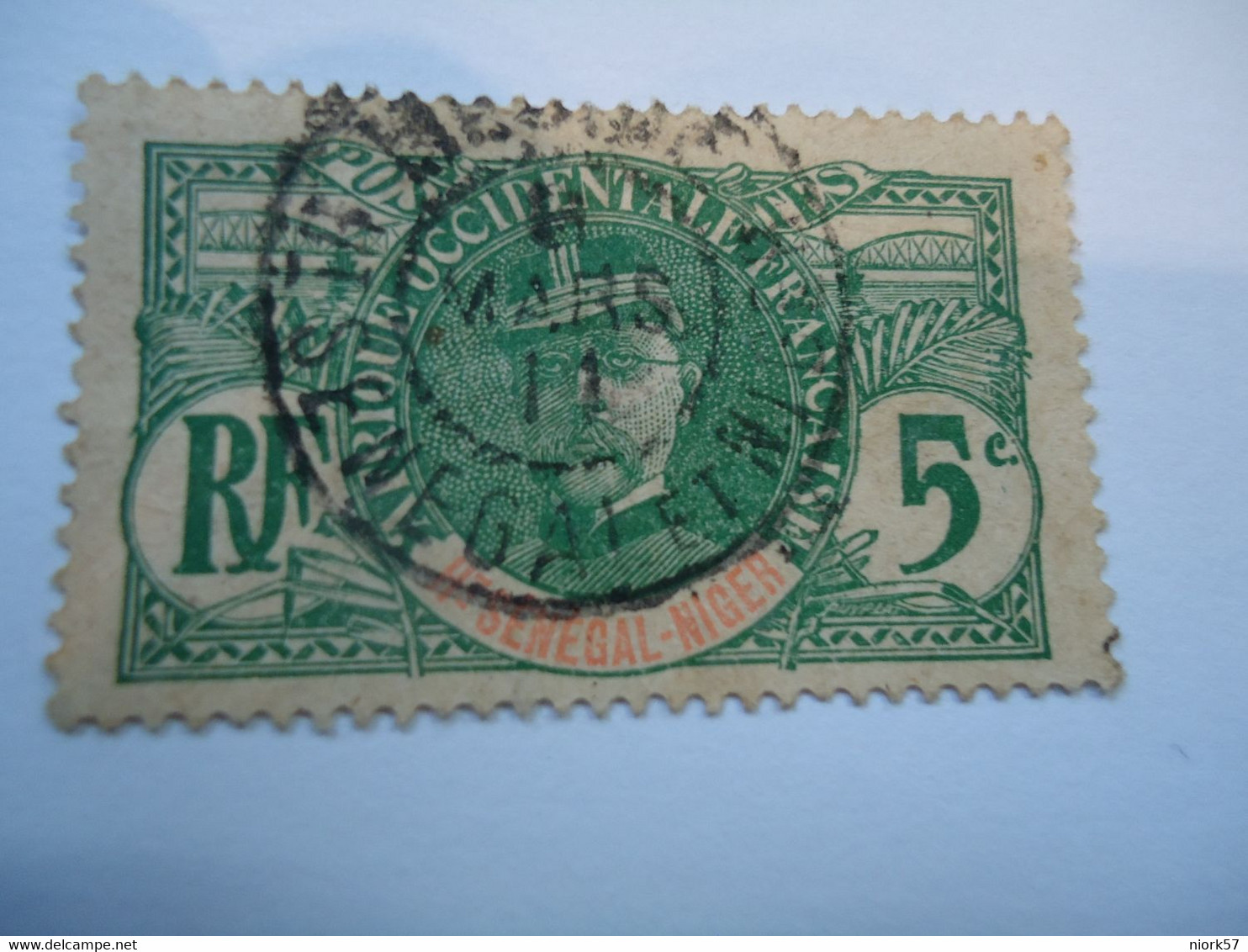 SENEGAL  NIGER USED STAMPS WITH POSTMARK 1911 - Used Stamps