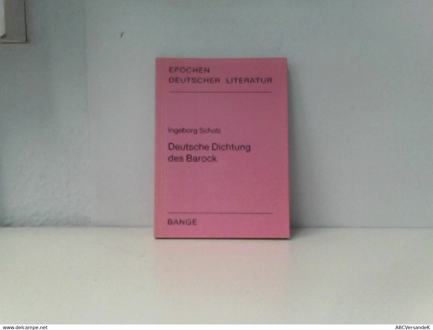 Deutsche Dichtung Des Barock - Schulbücher