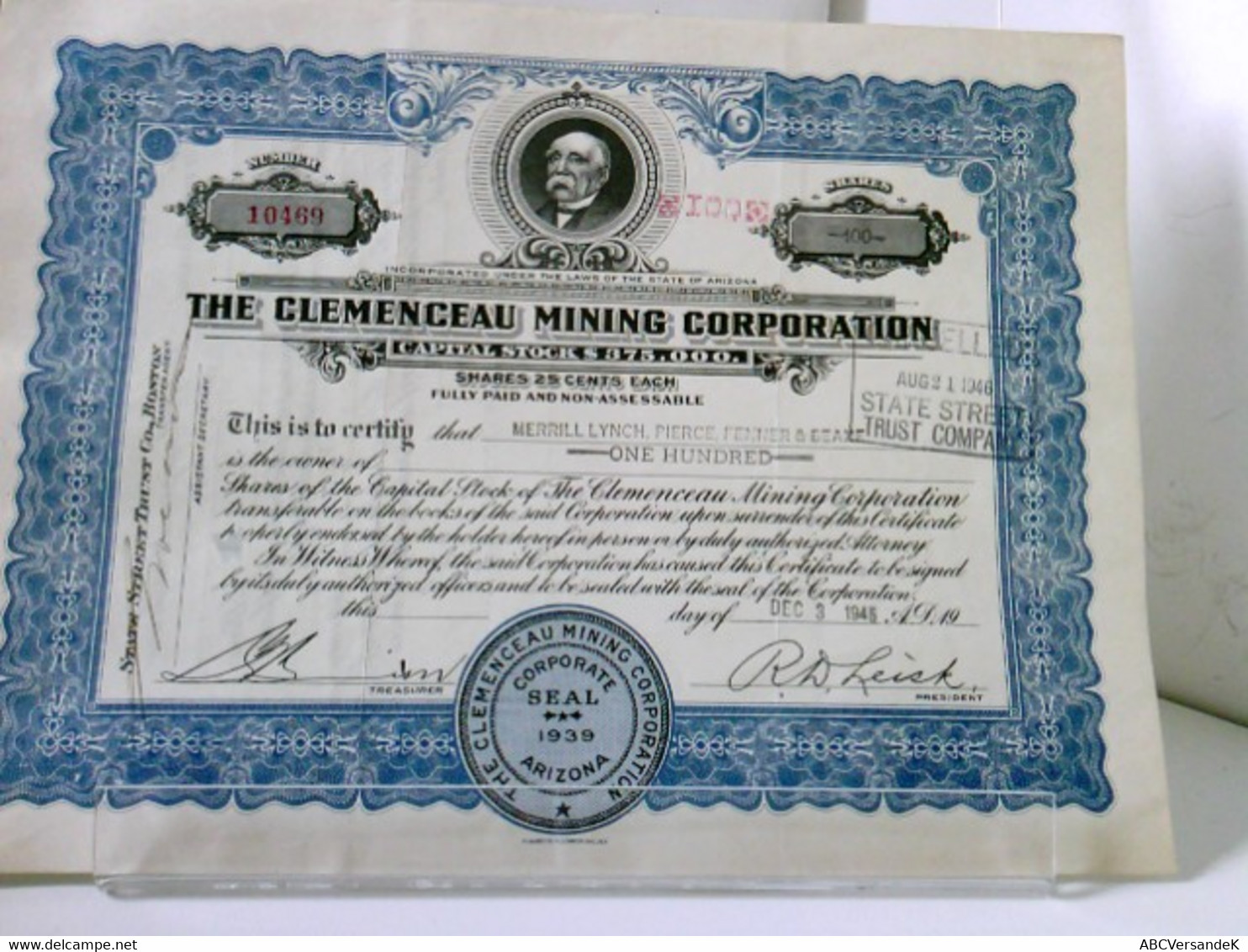 Aktie: The Clemenseau Mining Corporation - Rarezas