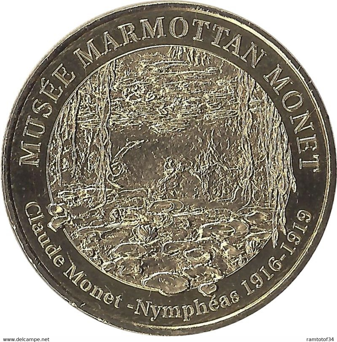 2017 MDP251 - PARIS - Musée Marmottan 2 (nymphéas 1916-1919) / MONNAIE DE PARIS - 2017