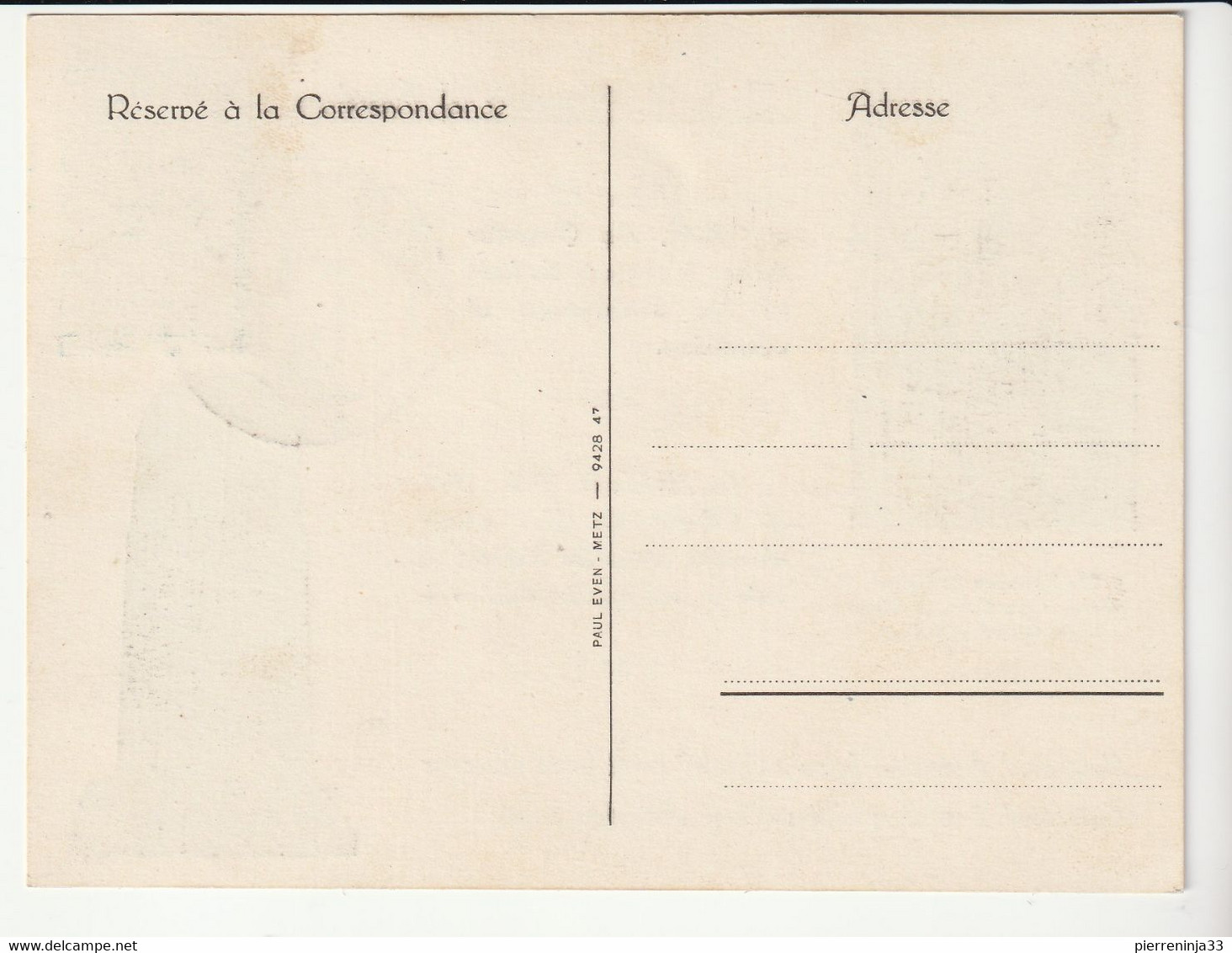 Carte Maximum  Voie De La Liberté, Metz, Lafayette, 1947 - 1940-1949