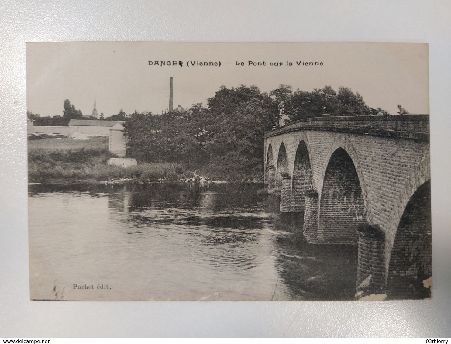 CPA 86 DANGE LE PONT SUR LA VIENNE - Dange Saint Romain