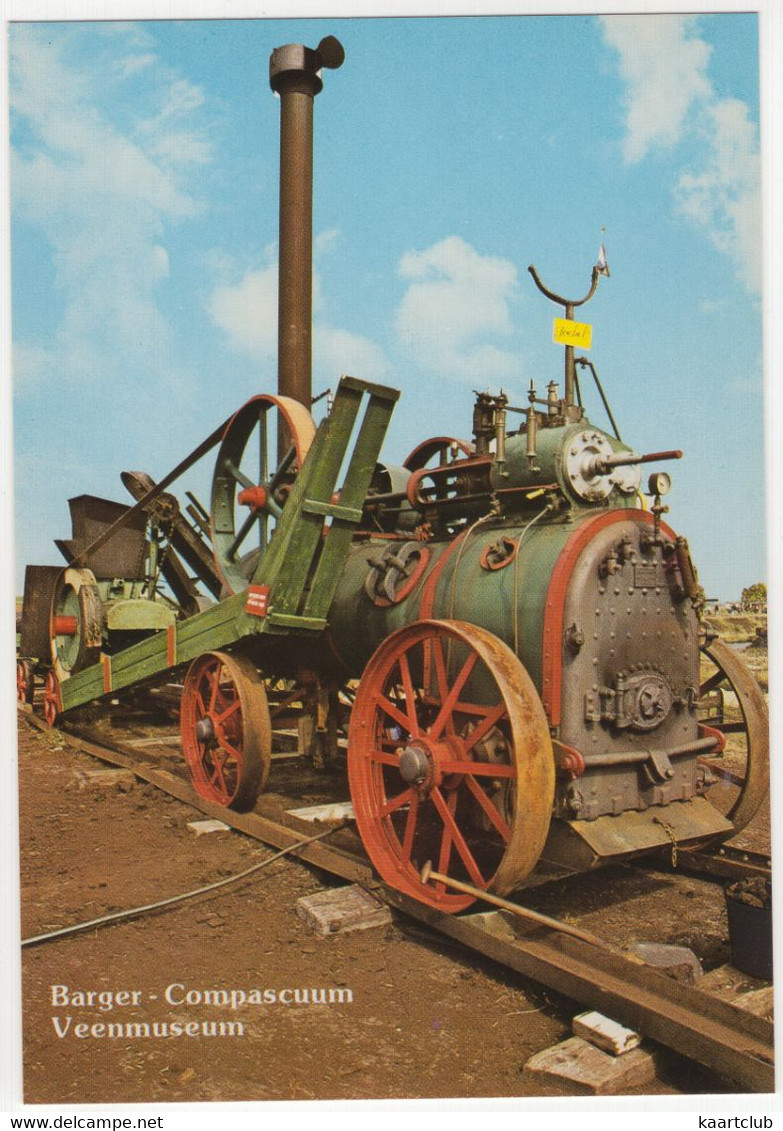 Barger Compascuum - Veenmuseumdorp 't Aole Compas' - (gem. Emmen) Nr. L 8266 - Locomobiel 'Joekel' - Emmen