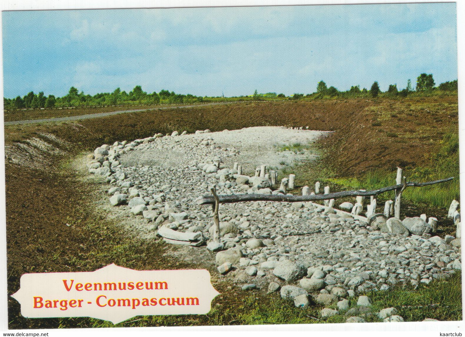Barger Compascuum: Keienweg (gevonden In Bronneger, Dr.) - Veenmuseum 't Aole Compas' - (gem. Emmen) Nr. L 7484 - Emmen