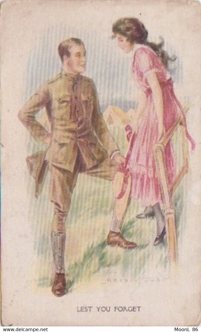 ILLUSTRATEUR -  ARCHIE GUNN ROSEMARY FEMME CHAPEAU - US ARMY ARMEE AMERICAINE - Gunn