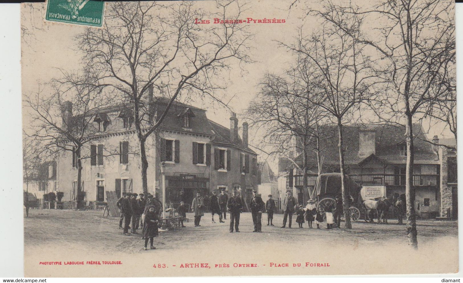 ARTHEZ (64) - Place Du Foirail - Bon état - Arthez De Bearn