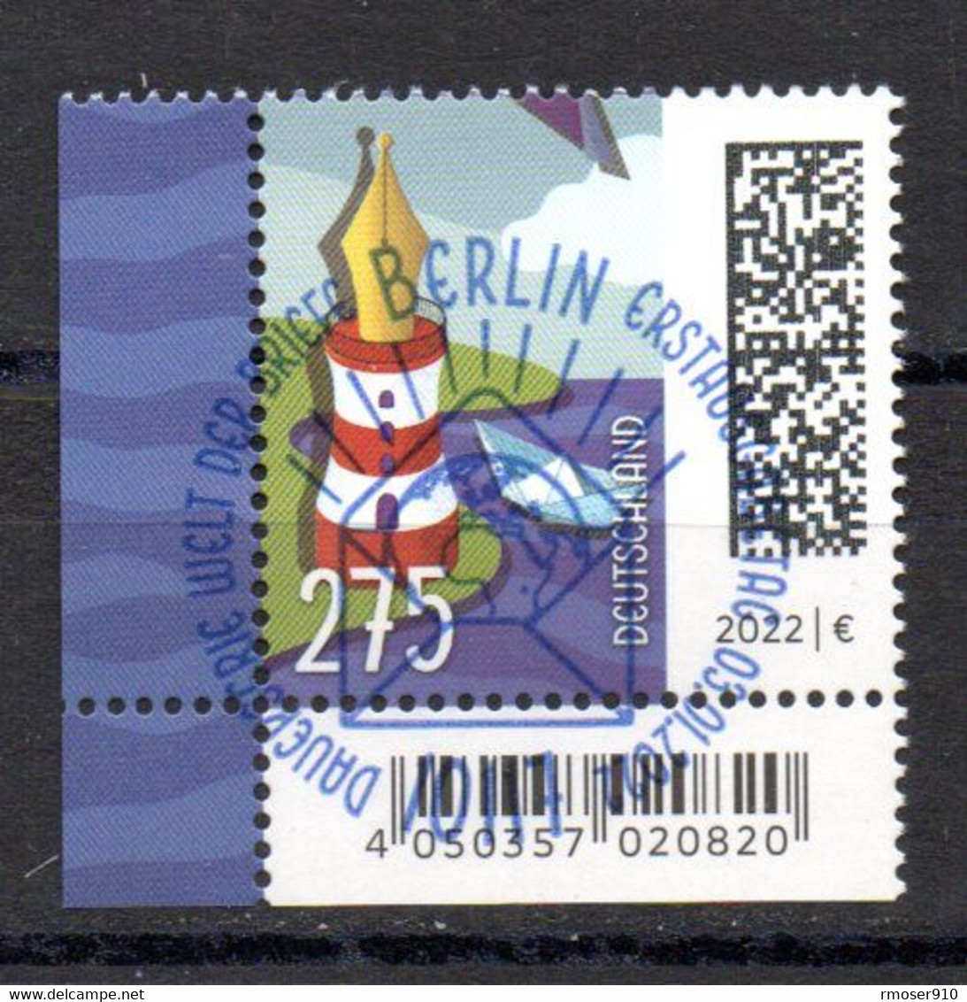 Deutschland Mi. 3657 "Freimarke - Welt Der Briefe: Leuchtfederstift" ESST - Used Stamps