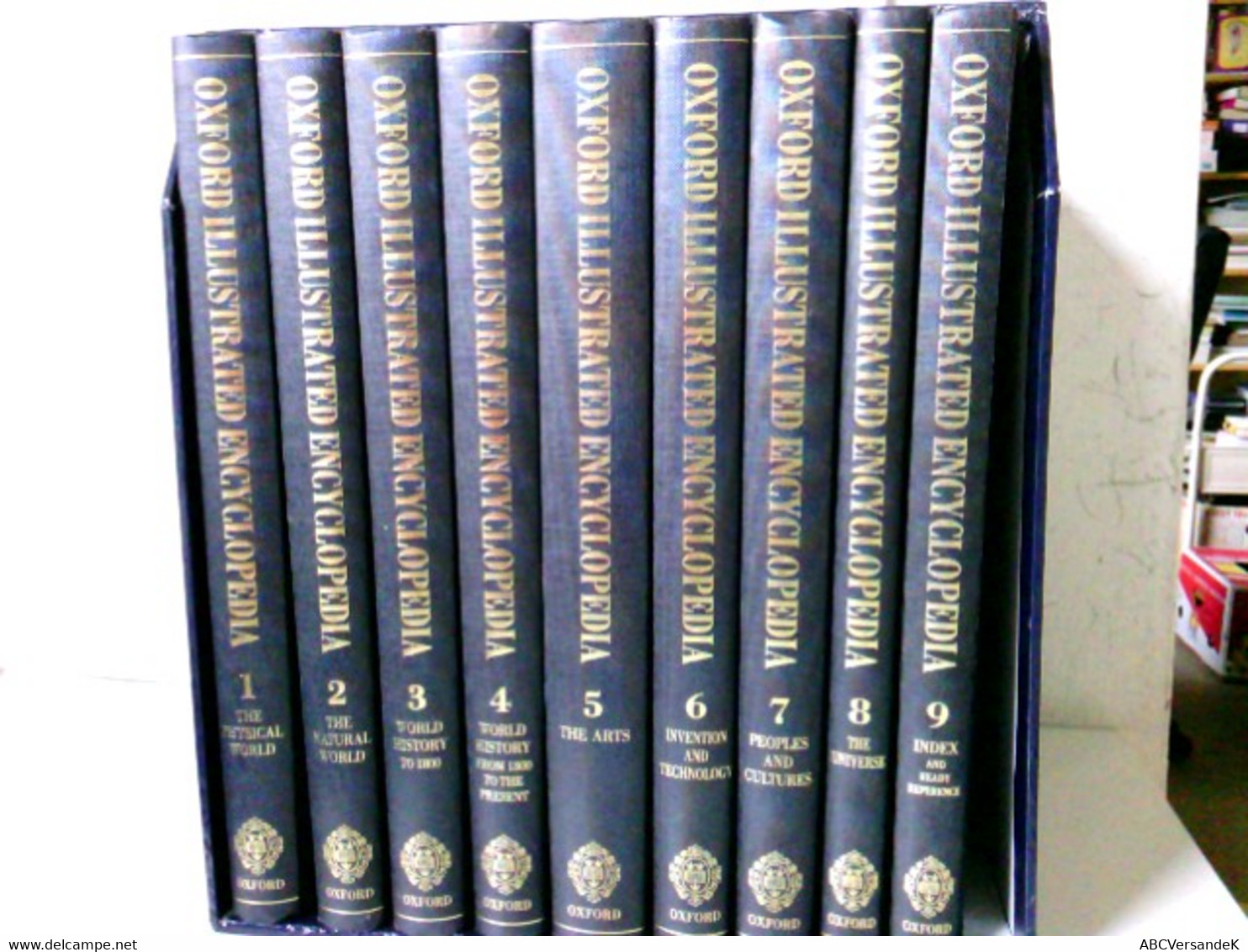 Oxford Illustrated Encyclopedia - 9 Bände (komplett): Volume 1: The Physical World / Volume 2: The Natural Wor - Léxicos