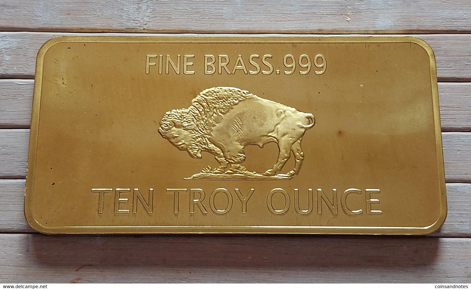 USA - 10 Troy Ounce Brass (messing) Bullion ‘Buffalo’ - UNC - Sammlungen