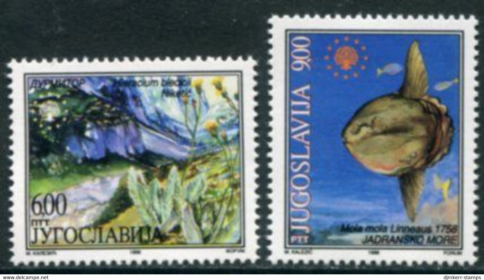 YUGOSLAVIA 1998 European Nature Protection MNH / **.  Michel 2860-61 - Neufs