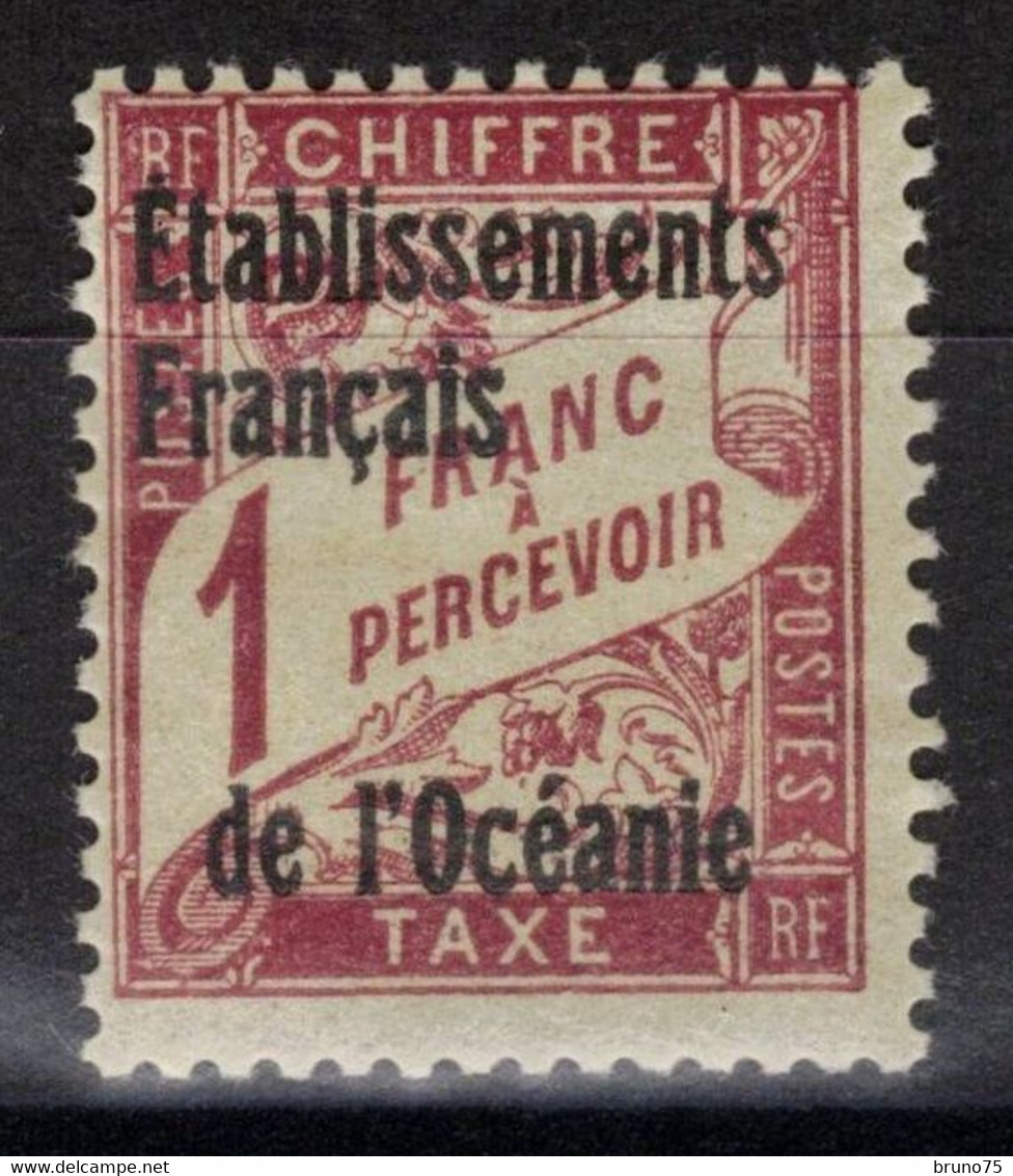 Océanie - YT Taxe 7 * MH - Timbres-taxe