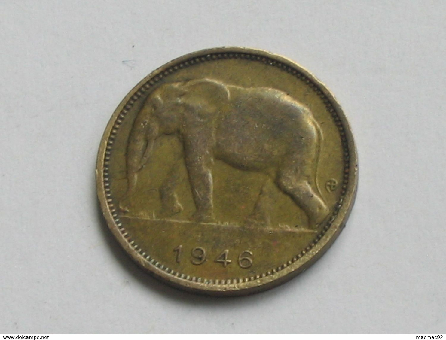 1 Franc 1946 - Banque Du Congo Belge - Bank Van Belgisch Congo  **** EN ACHAT IMMEDIAT **** - 1945-1951: Régence