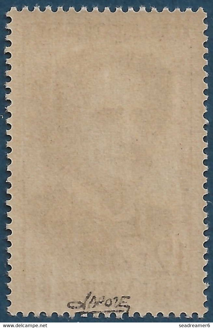 France N°1147a** 12 FR Le Verrier BRUN NOIR Signé LAROZE TTB - Neufs