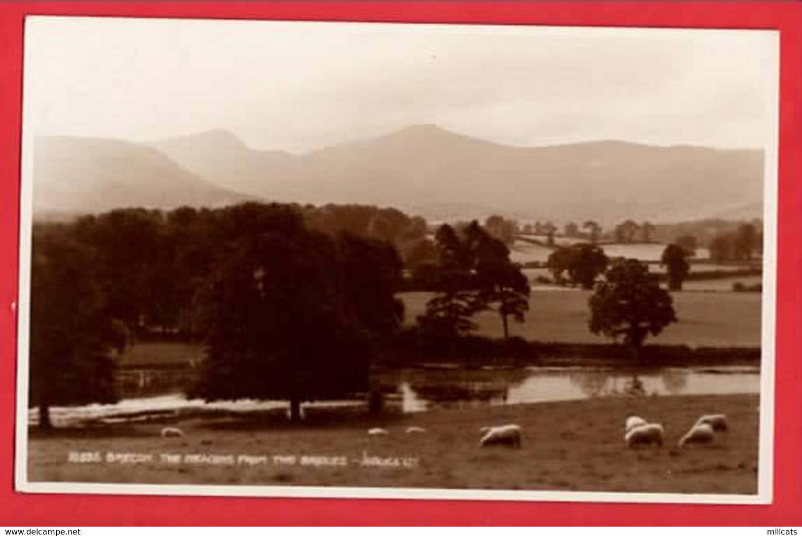 UK WALES BRECONSHIRE    BRECON TH BEACONS AND TWO BRIDGES JUDGES RP - Breconshire