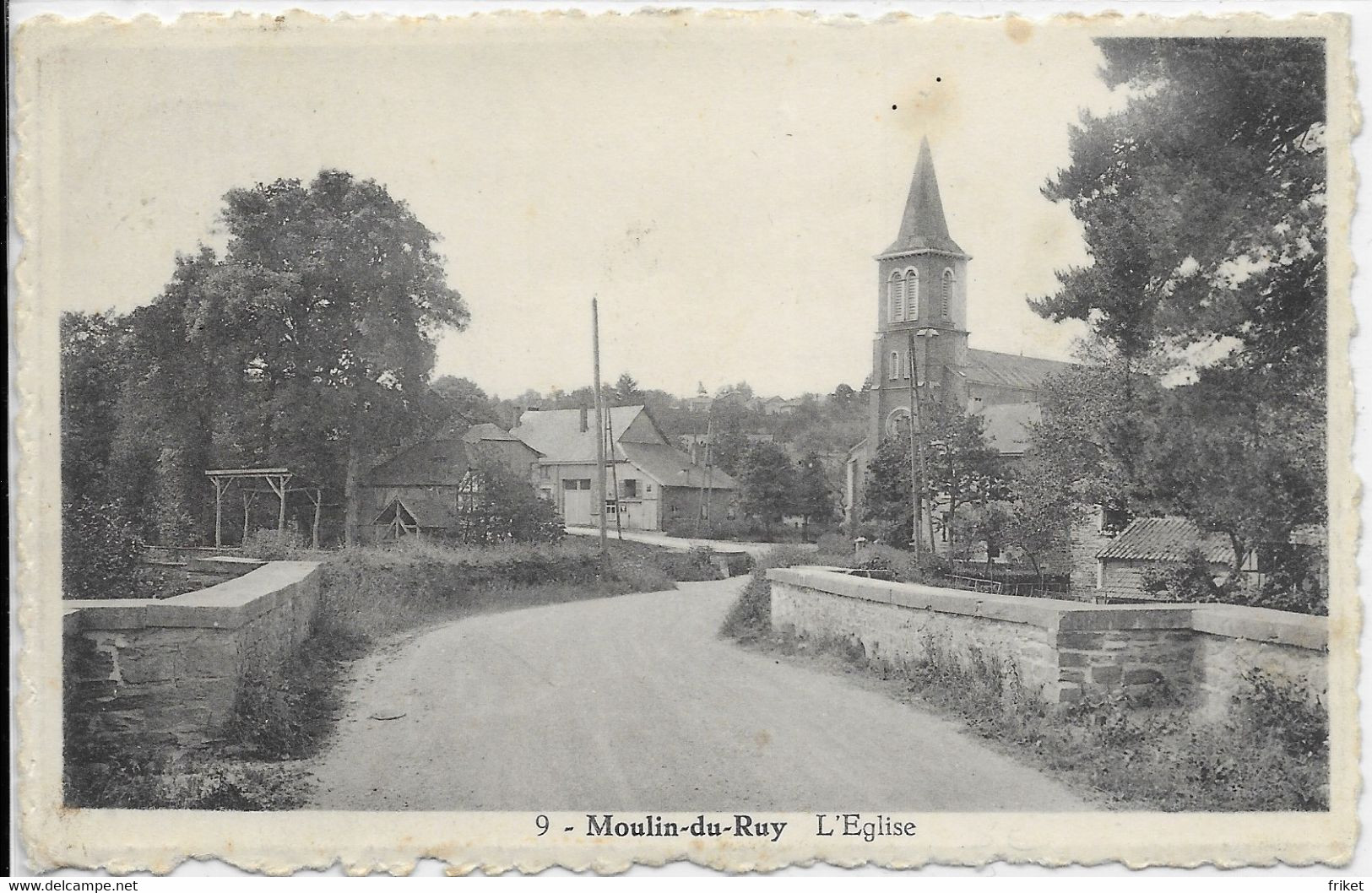 - 870 -    Moulin-du-Ruy  L'Eglise  ( Stoumont , Trois-Ponts) - Stoumont