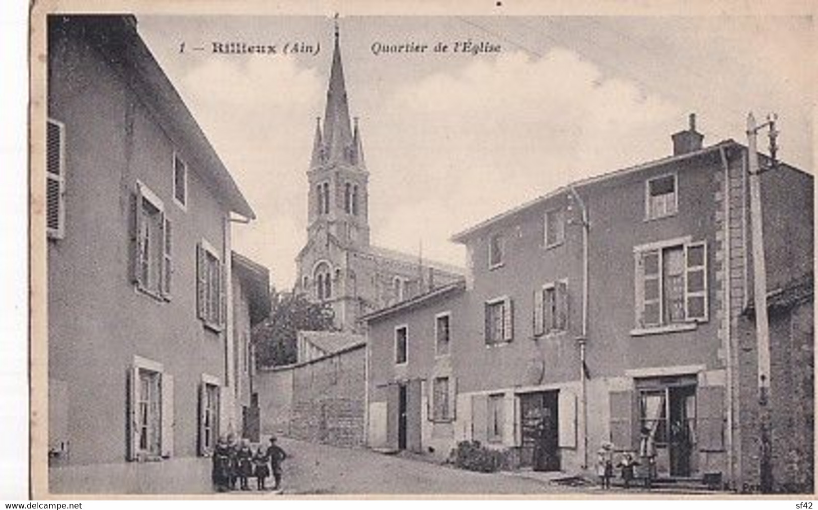 RILLIEUX                          QUARTIER DE L EGLISE - Rillieux La Pape