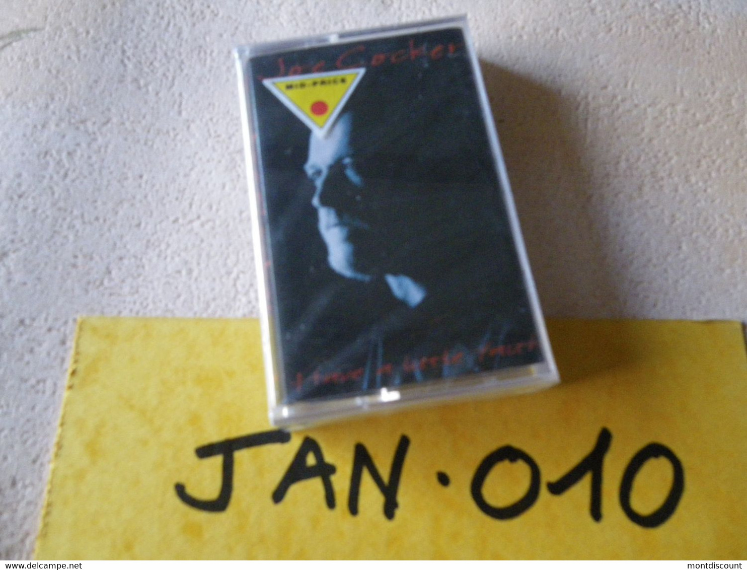 JOE COCKER K7 AUDIO EMBALLE D'ORIGINE JAMAIS SERVIE... VOIR PHOTO... (JAN 010) - Cassettes Audio