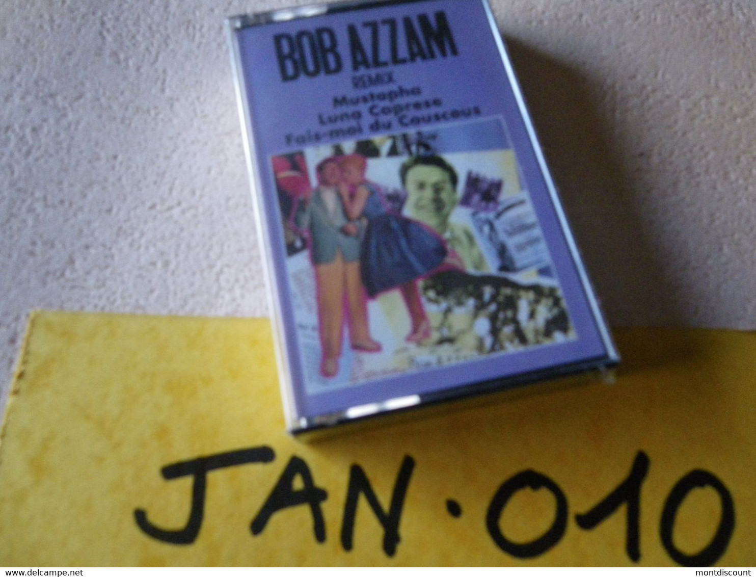 BOB AZZAM  K7 AUDIO EMBALLE D'ORIGINE JAMAIS SERVIE... VOIR PHOTO... (JAN 010) - Cassettes Audio