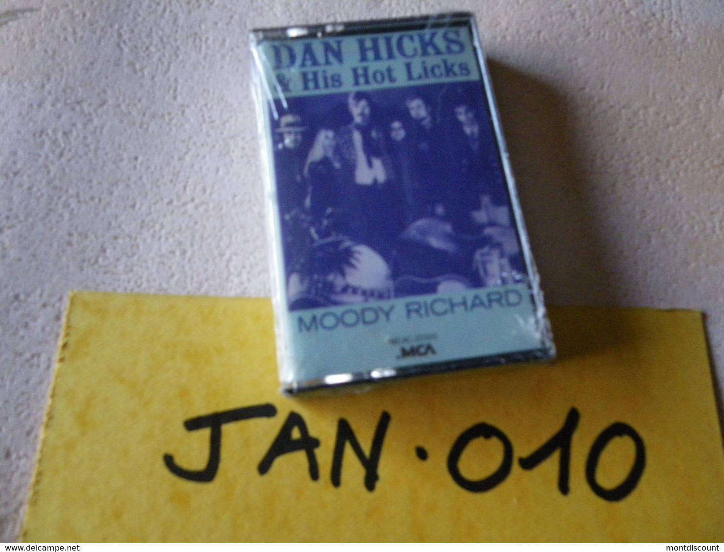 DAN HICKS & HIS HOT LICKS K7 AUDIO EMBALLE D'ORIGINE JAMAIS SERVIE... VOIR PHOTO... (JAN 010) - Cassettes Audio