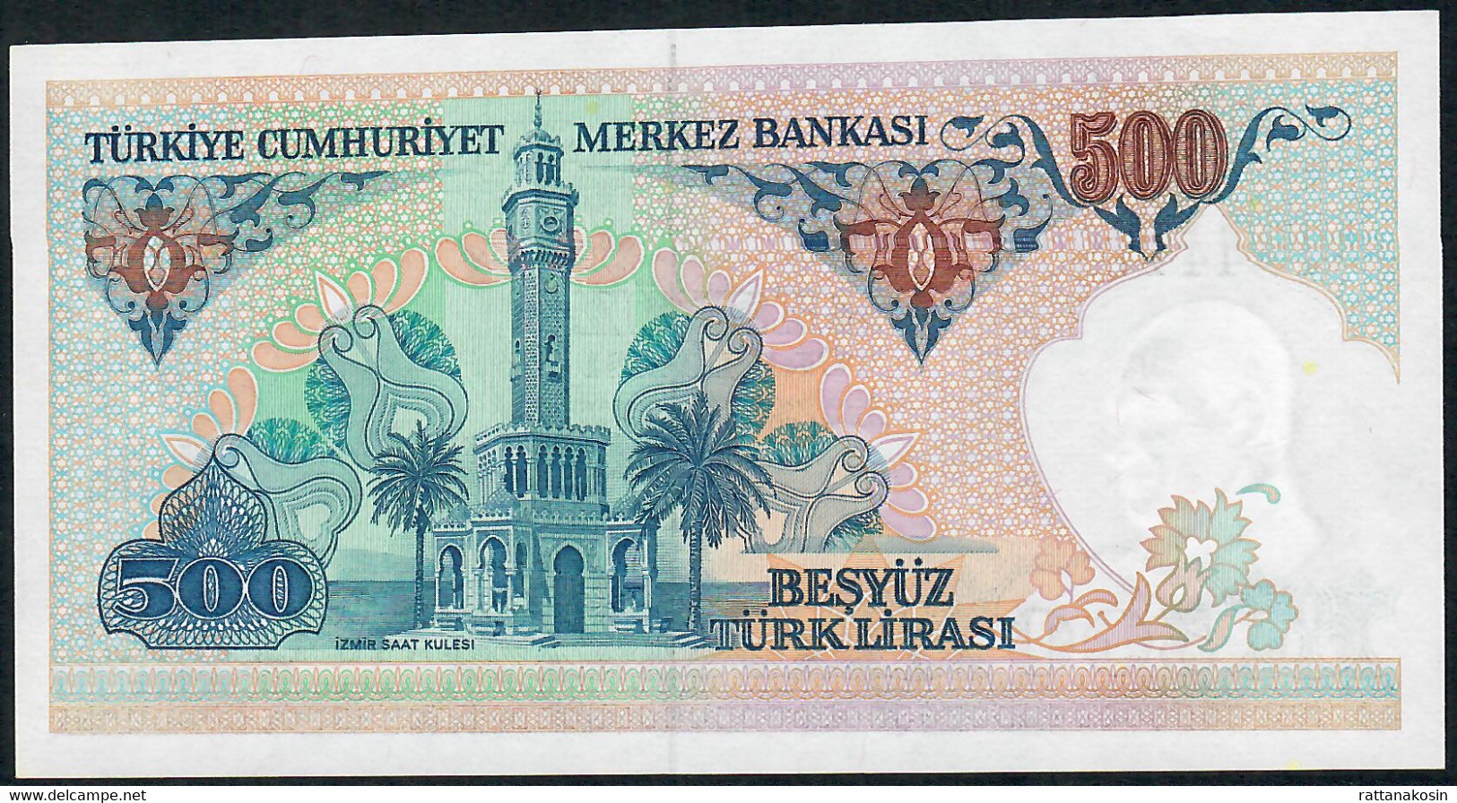 TURKEY   P195a  500 LIRA  1970 #A43     UNC. - Türkei