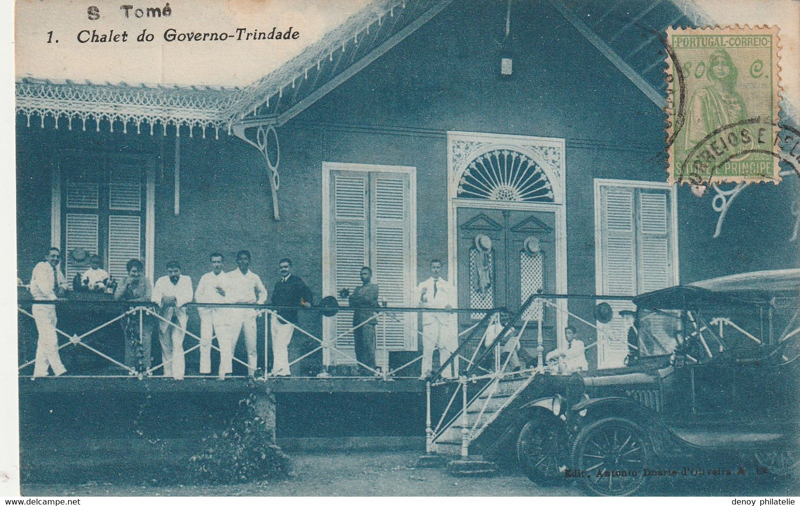 Saint Tome Chalet Do Governoi Trindade - - Sao Tome Et Principe