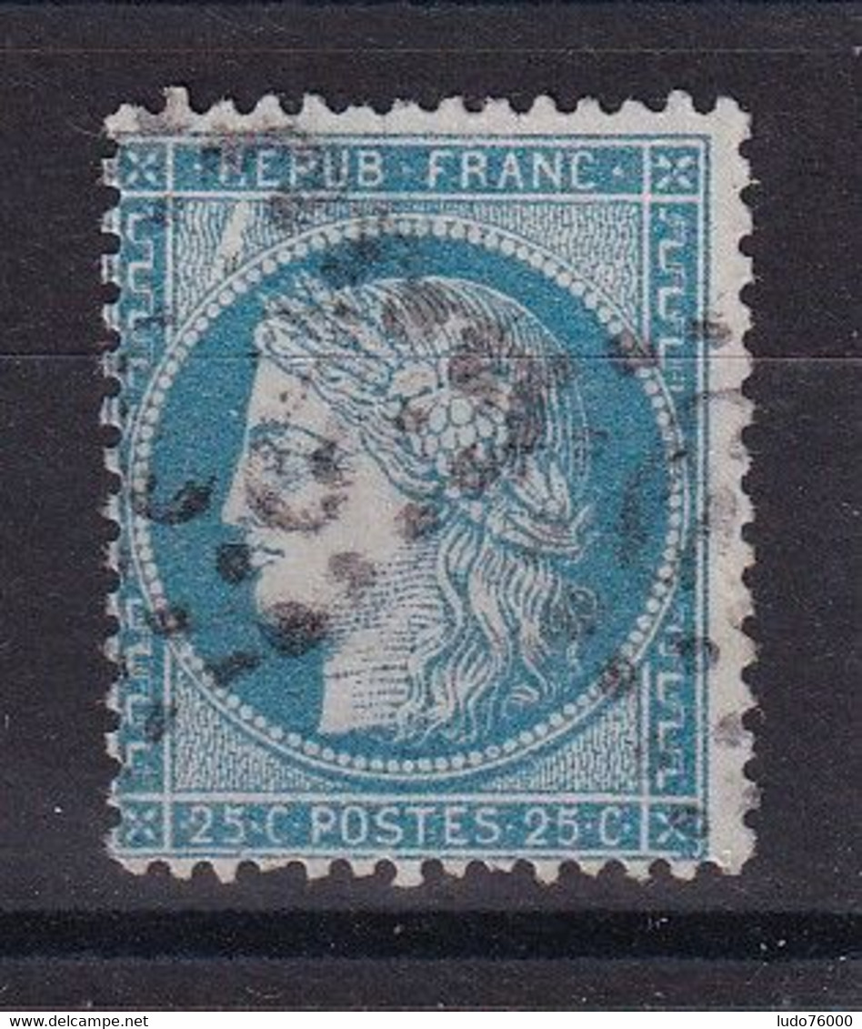 D 304 / LOT CERES N° 60 OBL / VARIETE TRAIT COIN HAUT GAUCHE - 1871-1875 Cérès