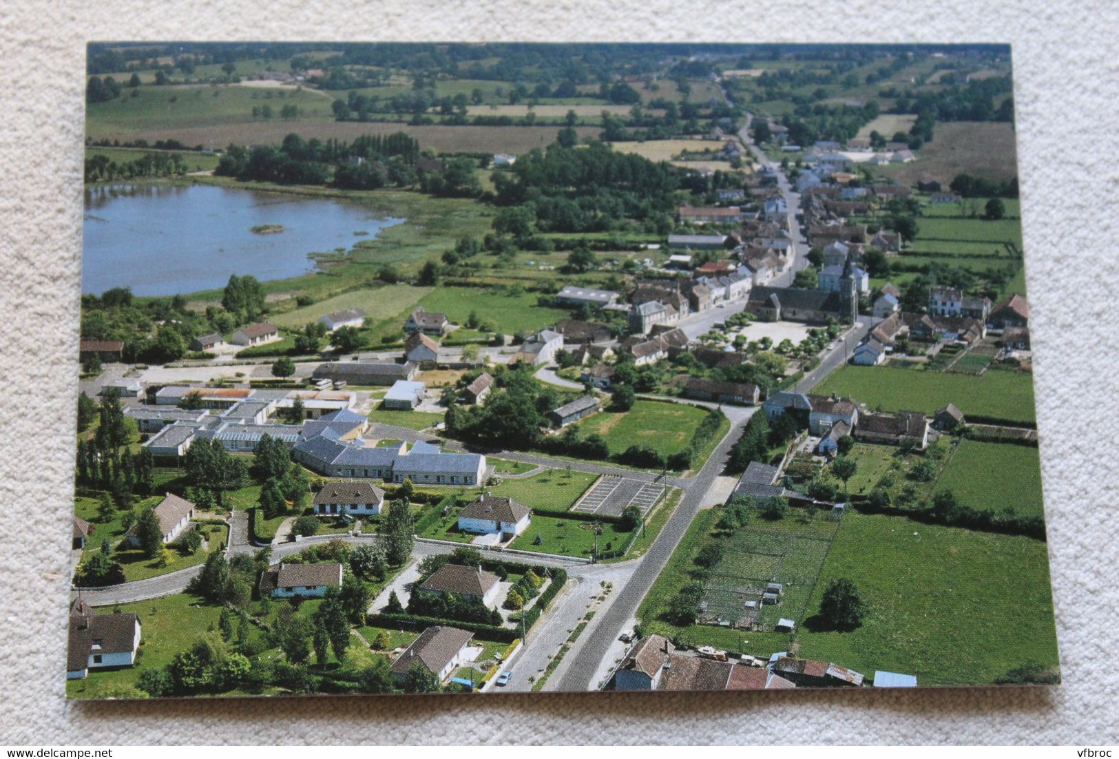 Cpm, La Fresnaye Sur Chedouet, Vue Générale Aérienne, Sarthe 72 - La Fresnaye Sur Chédouet