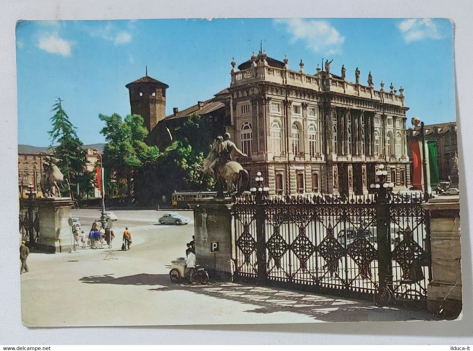 72940 Cartolina - Torino - Palazzo Madama - Vg 1961 - Palazzo Madama