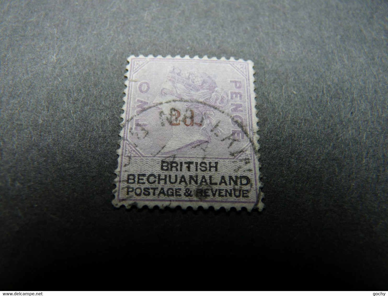 BECHUANALAND :  N° 25 OBLI.   1888       Surchargé 2d - 1885-1895 Crown Colony