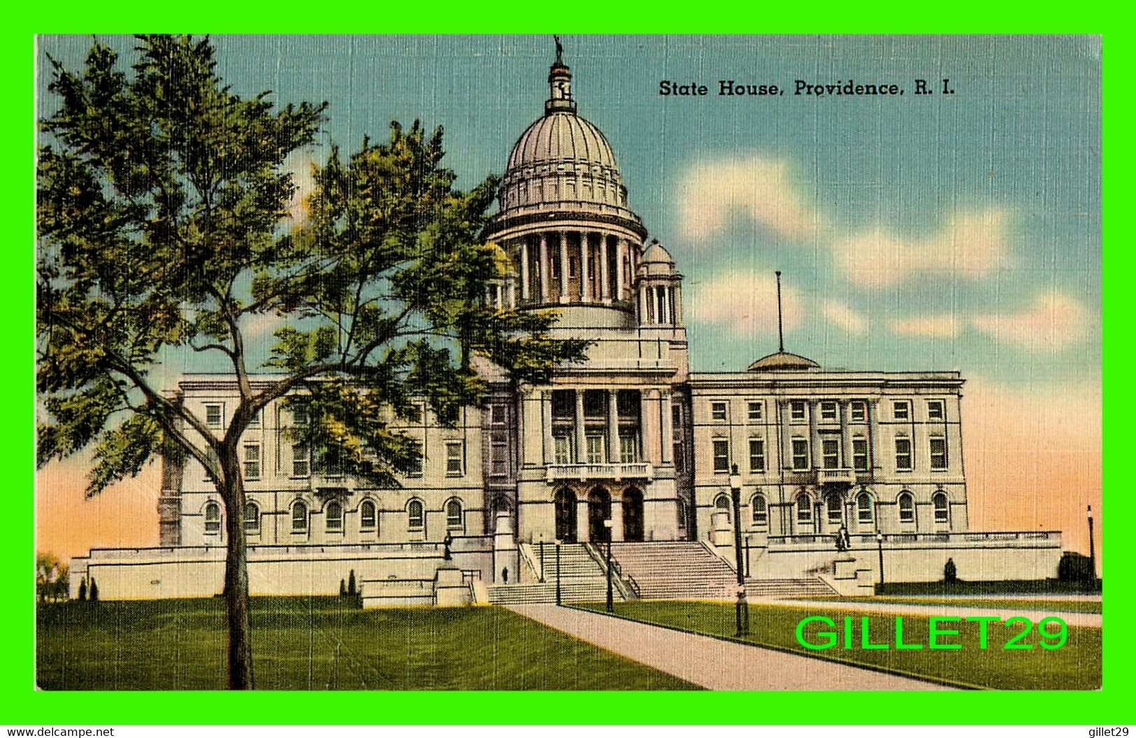 PROVIDENCE, RI - STATE HOUSE - PUB. BY BERGER BROS - - Providence