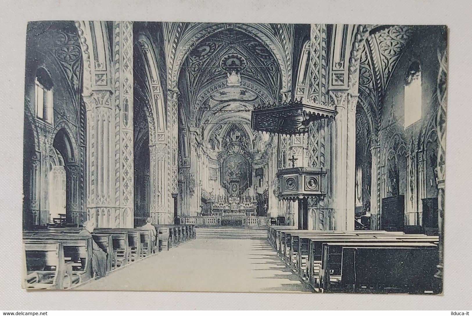 72522 Cartolina - Torino - Moncalieri - Duomo Interno - Vg 1934 - Moncalieri