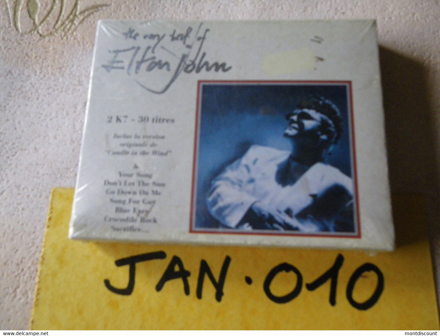 ELTON JOHN K7 AUDIO EMBALLE D'ORIGINE JAMAIS SERVIE... VOIR PHOTO... (JAN 010) - Cassettes Audio