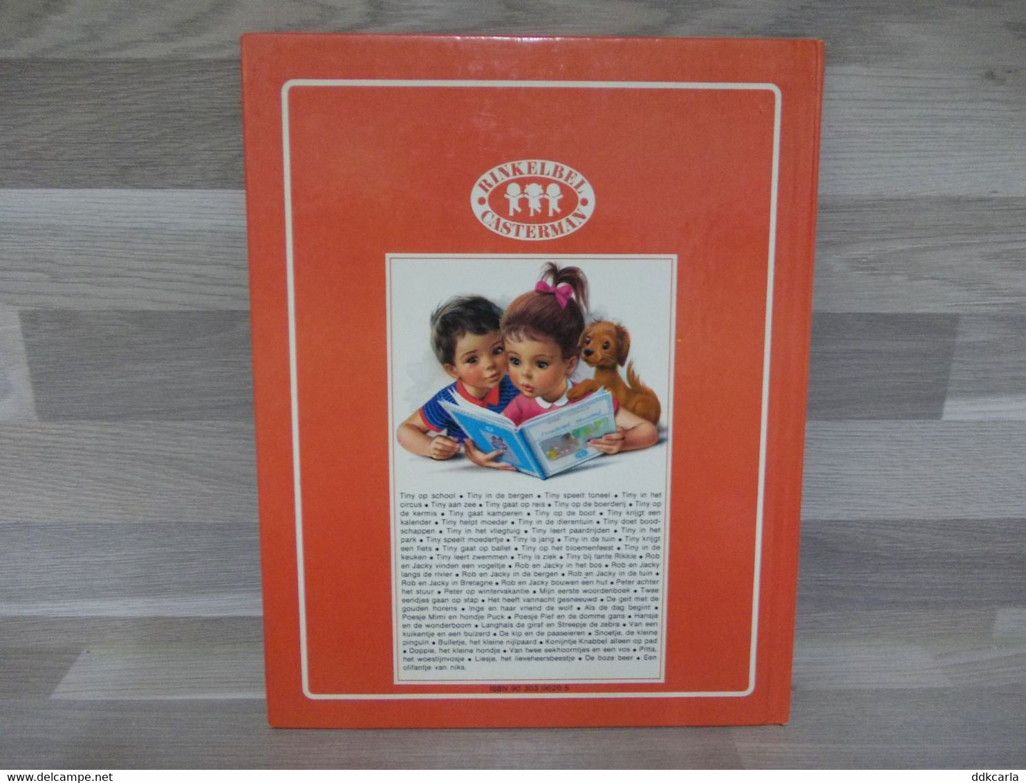 Boek - Kinderboek Tiny Op De Boerderij 1975 - Oud