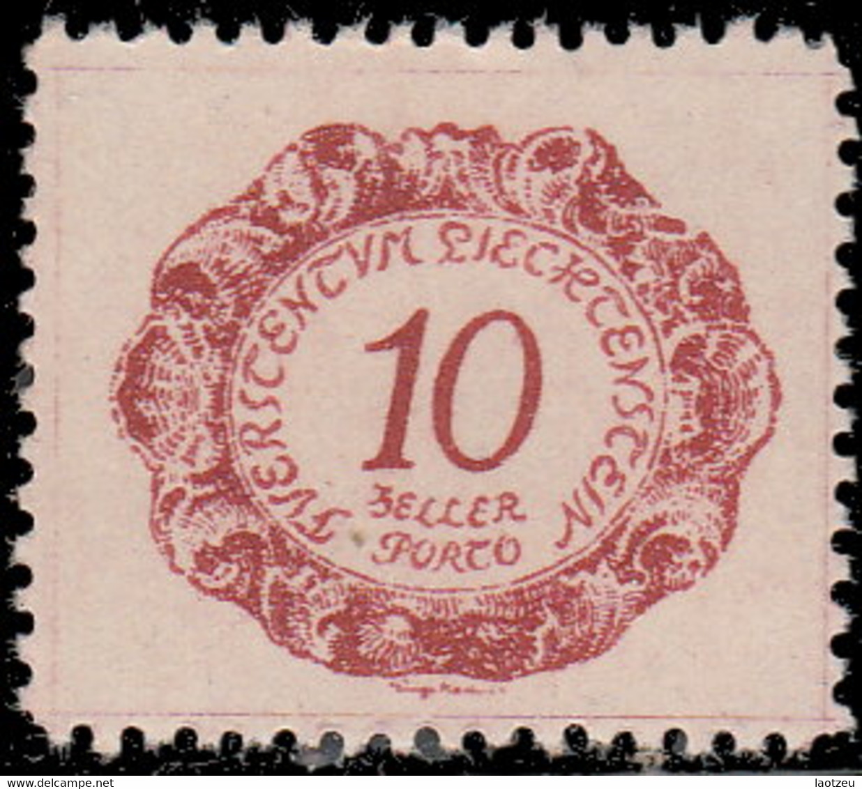 Liechtenstein Taxe 1920. ~ T 2/6/8* - Timbres Taxe - Segnatasse