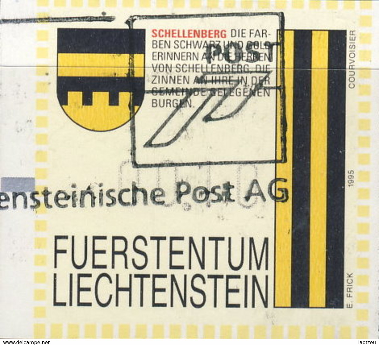 Liechtenstein Distributeurs 1995. ~ D 4/6 - Armoiries - Other & Unclassified