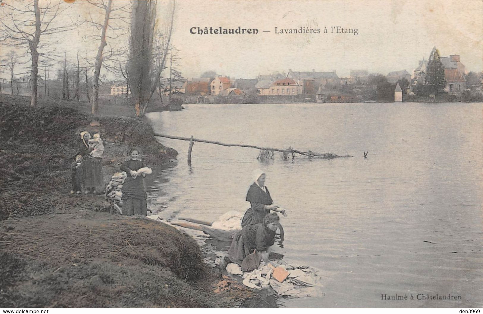 CHÂTELAUDREN - Lavandières à L'Etang - Châtelaudren